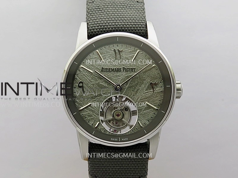 Code 11.59 Tourbillon SS APPF Best Edition Meteorite Dial On Gray Nylon Strap